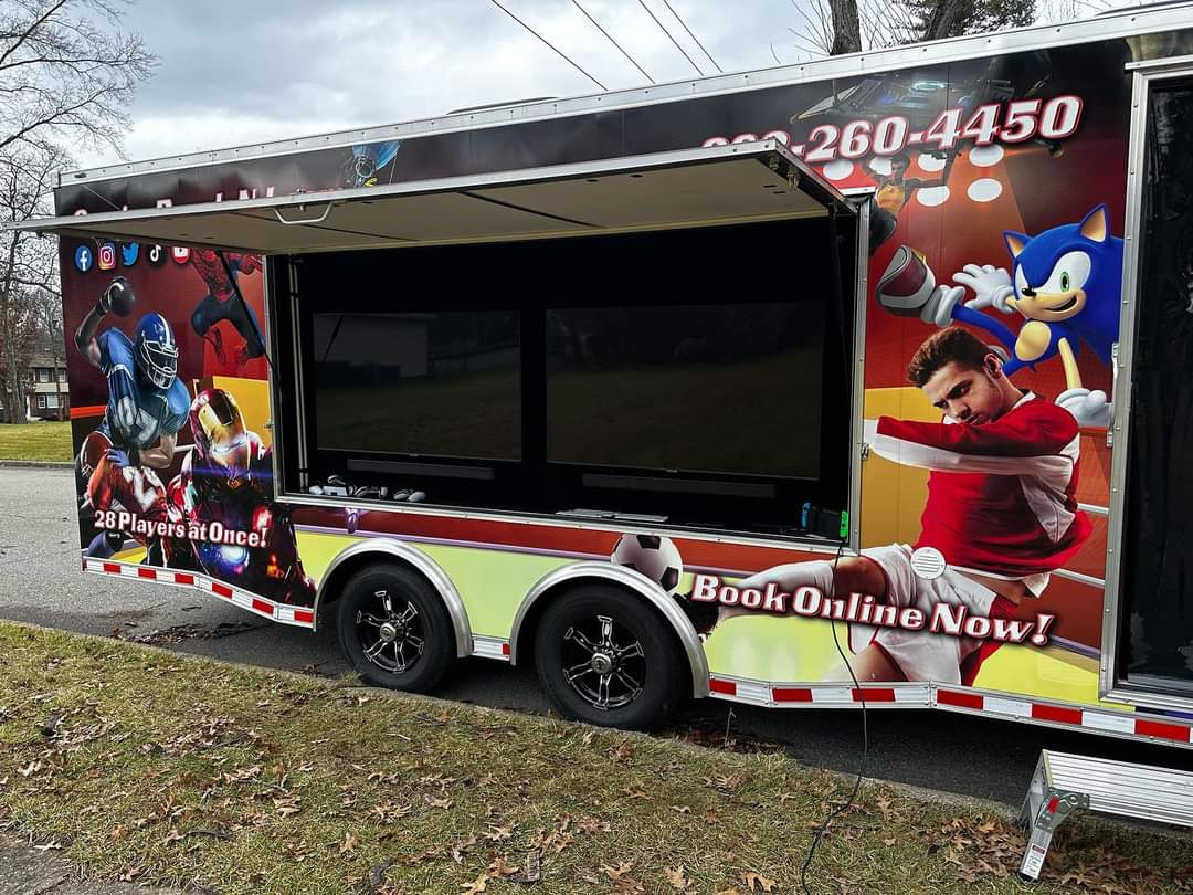 Video game truck party in New Jersey, Pennsylvania and New York City