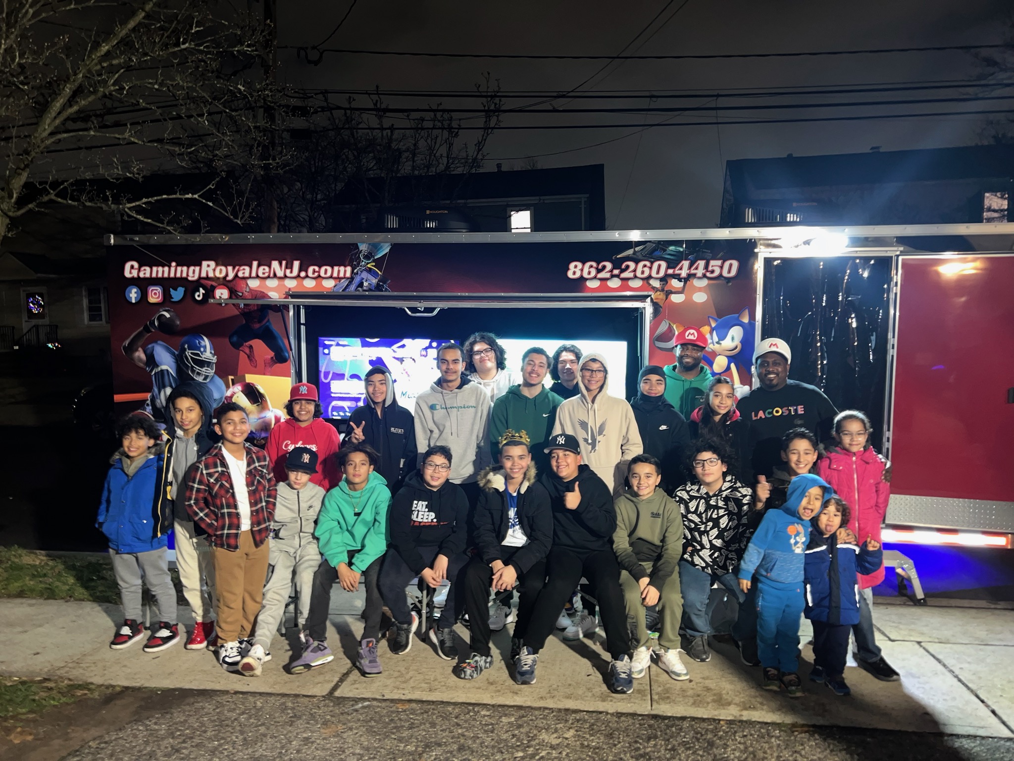 Video game truck party in New Jersey, Pennsylvania, and York City